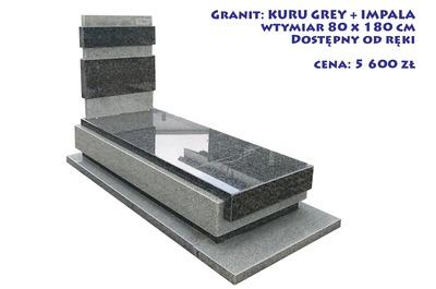 Nagrobki GOTOWE z ekspozycji